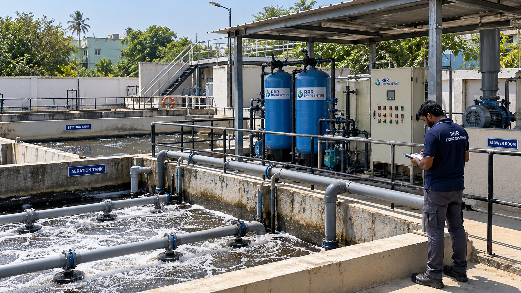 STP Plant Services in Chennai – RRR ENVIRO SYSTEMS