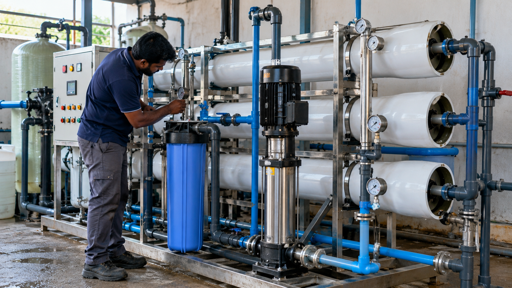 Industrial RO Plant Service and Maintenance in Chennai – RRR ENVIRO SYSTEMS